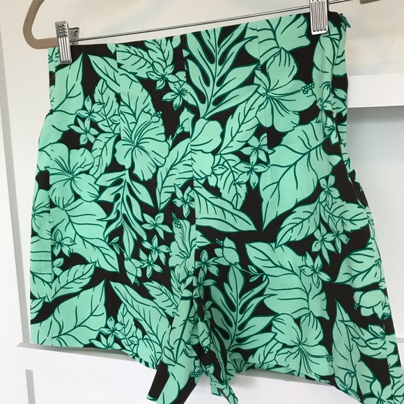 Zara, Multi Color, HighWaisted Shorts - Picture 5 of 5